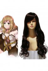 Hetalia Elizaveta Hedervary Deep perruque cosplay Brown