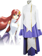 Gundam Seed Destiny Lacus Clyne Cosplay Costume