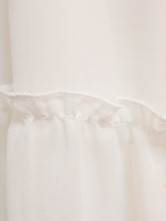 Modern Bohême spaghetti chiffon blanc Femmes robe Maxi sandbeach