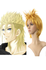 40cm Golden Fashion Kingdom Hearts Japan Imported Nylon Cosplay Wig