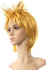 40cm Golden Fashion Kingdom Hearts Japan Imported Nylon Cosplay Wig