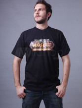 Qualité noir col rond manches courtes 100% coton pour hommes T-shirt