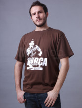 Coton manches courtes col rond de café 100% Hommes T-shirt
