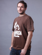 Coton manches courtes col rond de café 100% Hommes T-shirt