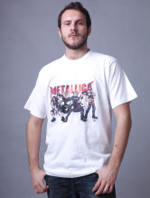 Coton Soft White manches courtes col rond 100% Hommes T-shirt