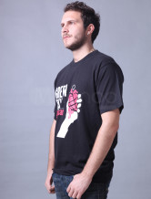 Great Black manches courtes col rond 100% coton T-shirt pour les hommes