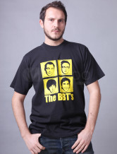 Wonderful Black manches courtes col rond 100% coton T-shirt pour les hommes