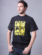 Wonderful Black manches courtes col rond 100% coton T-shirt pour les hommes