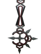 Kingdom Hearts Keyblade Camphor Wood Bond of Flame Cosplay Weapon
