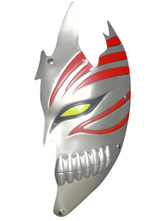 Cool Silvery PVC Bleach Kurosaki Ichigo Hollow Half Face Cosplay Mask