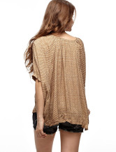 Confortable femmes 100% coton Blouse