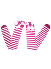 Fabulous Sexy Pink Nylon Womens Stockings