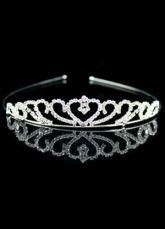 Gorgeous Silver Alloy Rhinestone Wedding Bridal Tiara