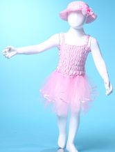 Fantastic Pink Gauze Dance Skirts Girls Barbie Costumes