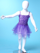 une fantastique jupe de danse violet en gaze de costumes Barbie pour filles