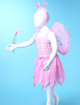 une jupe de danse rose a la mode en gaze de costumes Barbie pour filles