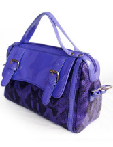 Sacoche Féminine Moderne 35*15*25cm PU Fuir Pourpre 