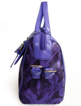 Sacoche Féminine Moderne 35*15*25cm PU Fuir Pourpre 