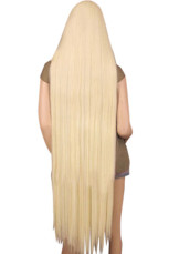 Perruque de Cosplay blonde de 150cm pour les femmes