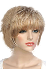 Silver 35cm Womens Short Cosplay Wig