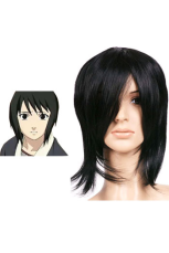 50cm Naruto Shizune Black  High-temperature Resistance Fibre Cosplay Wig