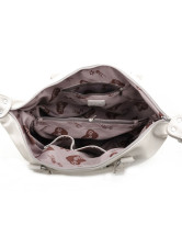 35*14*32cm Gray PU Womens Bag