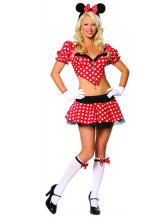 Sexy Minnie Girl Costume Fancy Dress