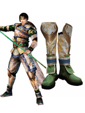 Dynasty Warriors Yeung Imitated Leather Cosplay Shoes