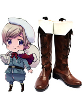Axis Powers Hetalia Finland Imitated Leather Cosplay Shoes