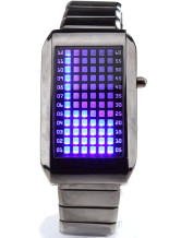 Cool bleu léger en alliage sangle 20 * 2 cm en alliage Watch pour hommes