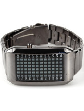 Cool bleu léger en alliage sangle 20 * 2 cm en alliage Watch pour hommes