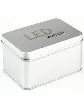 Alliage léger Cool d'argent bleu 20 * 2 cm en alliage montres pour hommes