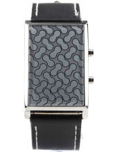 Sangle de PU unique 20 * 2 cm en alliage léger coloré regarder pour hommes