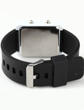 Lumière colorée moderne allié sangle noir 20 * 2 cm en alliage Watch pour hommes