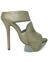 Sexy lumière dorée vache cuir 5 3/10 