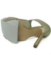 Sexy lumière dorée vache cuir 5 3/10 