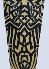 Encantadora colorido 92% Nylon 8% Spandex 44 * 11 * 6 cm para armas Mens tatuaje mangas