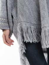 Châle Fondu Chic Beau Gris 