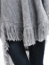 Châle Fondu Chic Beau Gris 