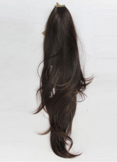 Fashion Brown Black 50cm Kanekalon Womens Hair Extensions