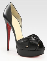 Chaussures sexy en noir à talons hauts en PU