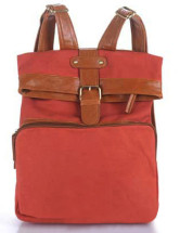 Great Red 34*14*54cm Canvas Cotton Lining Womens Backpacks