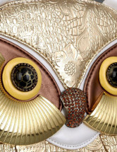 フクロウ形 29 * 30 * 10 cm PU コットン レディース バックパックの裏地