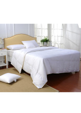 Couettes en Duvet 100% Eté Satin Respirable Lit à Deux Places