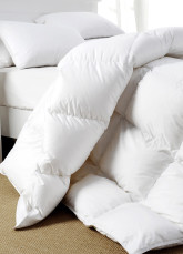 Couettes en Duvet et plumes 5% Satin Coton Blanc 95% Lit à Une Place 100% 