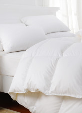 Couettes en Duvet Pour Autome et Hiver 100% Satin 180*220cm  Blanc Mode
