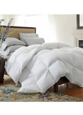 Couettes en Duvet Pour Hiver 100% Satin Blanc Confortable Lit à Une Place 