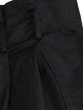 Black 95 % coton 5 % Spandex Womens Straight pantalon
