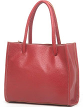 赤いライチ パターン 29 * 8 * 26 cm PU レディース ショルダー バッグ