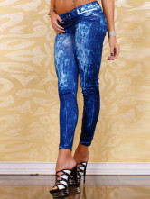 Hot Blue Sky Nylon Spandex Women's Leggings